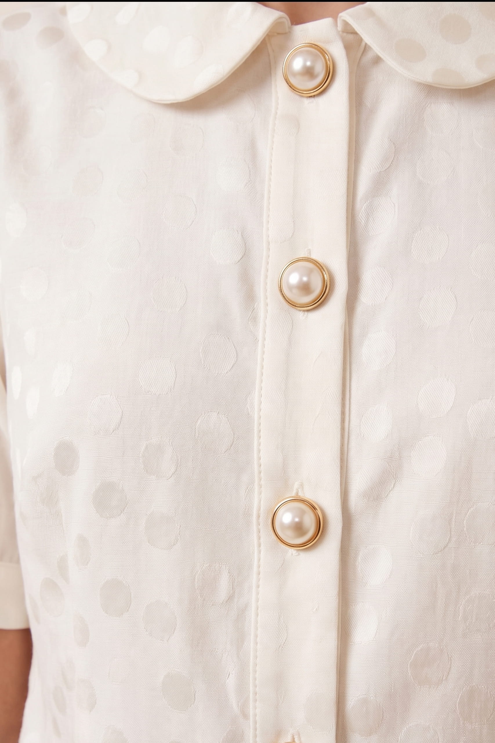 Pearl Dot Silky Top - Image 3