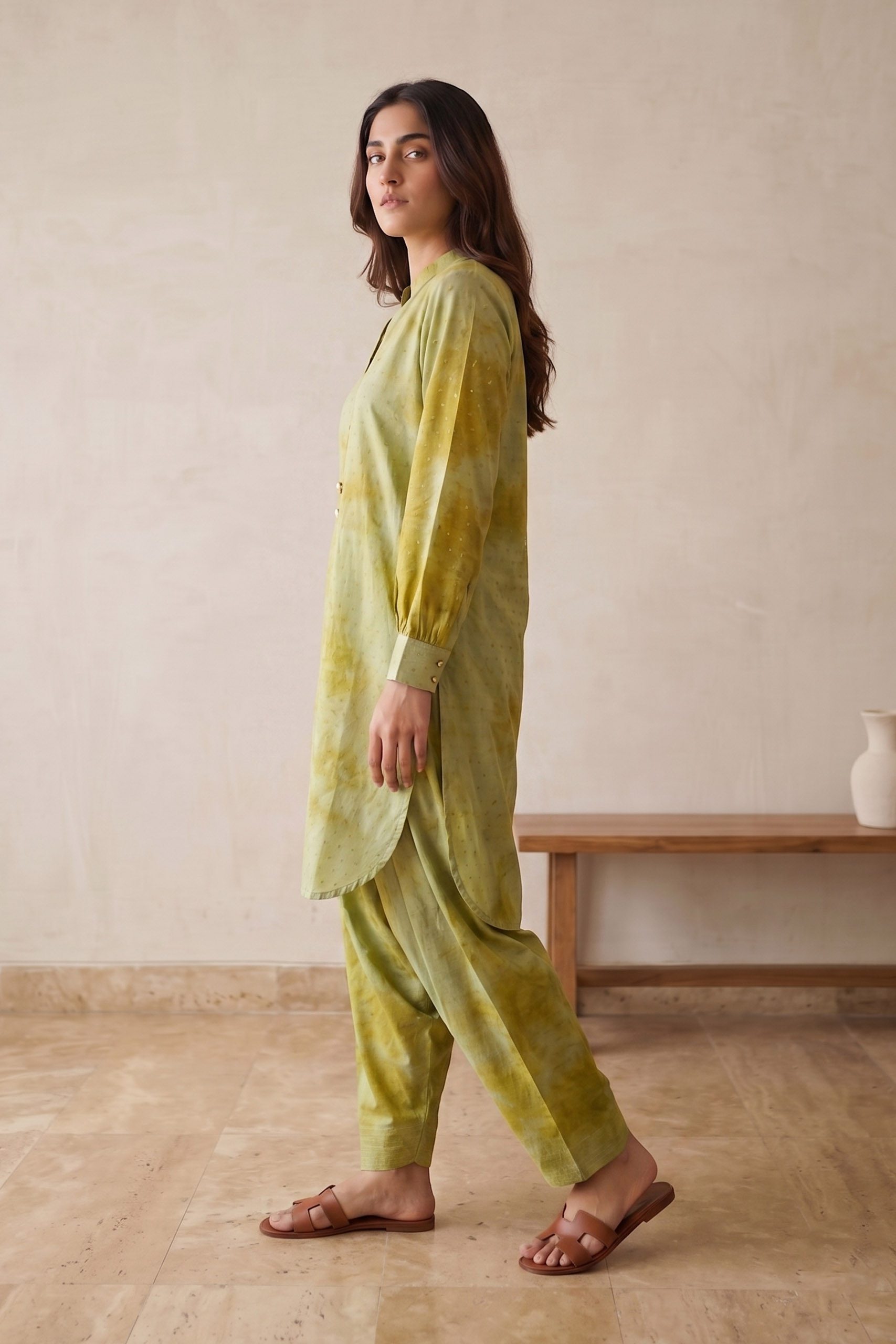 The Tie-Dye Kurta Set - Image 4