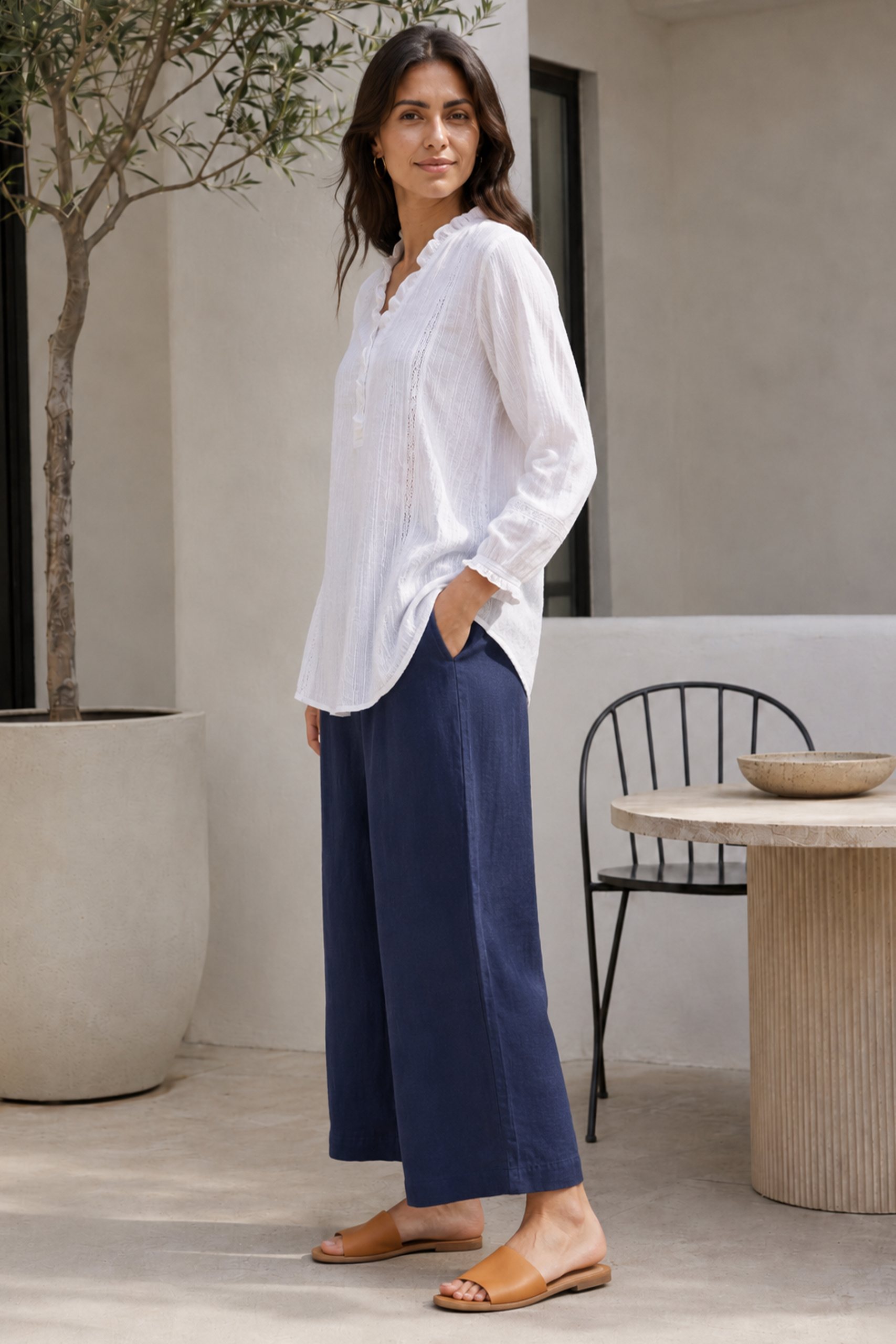 Aura Ruffle Tunic - Image 2