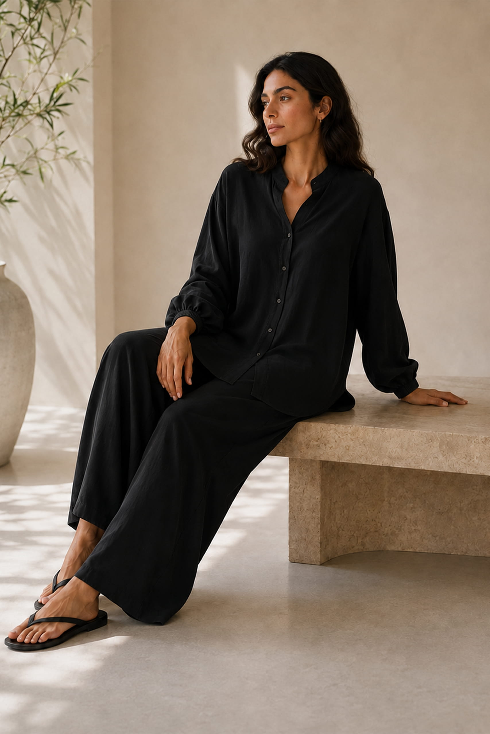 Black Serenity Co-ord Set - Image 3