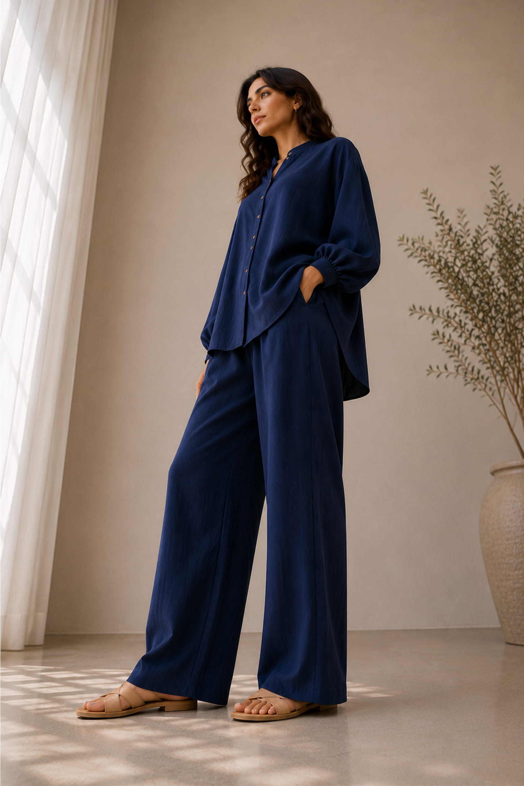 The Navy Muse Co-ord Set - Image 5