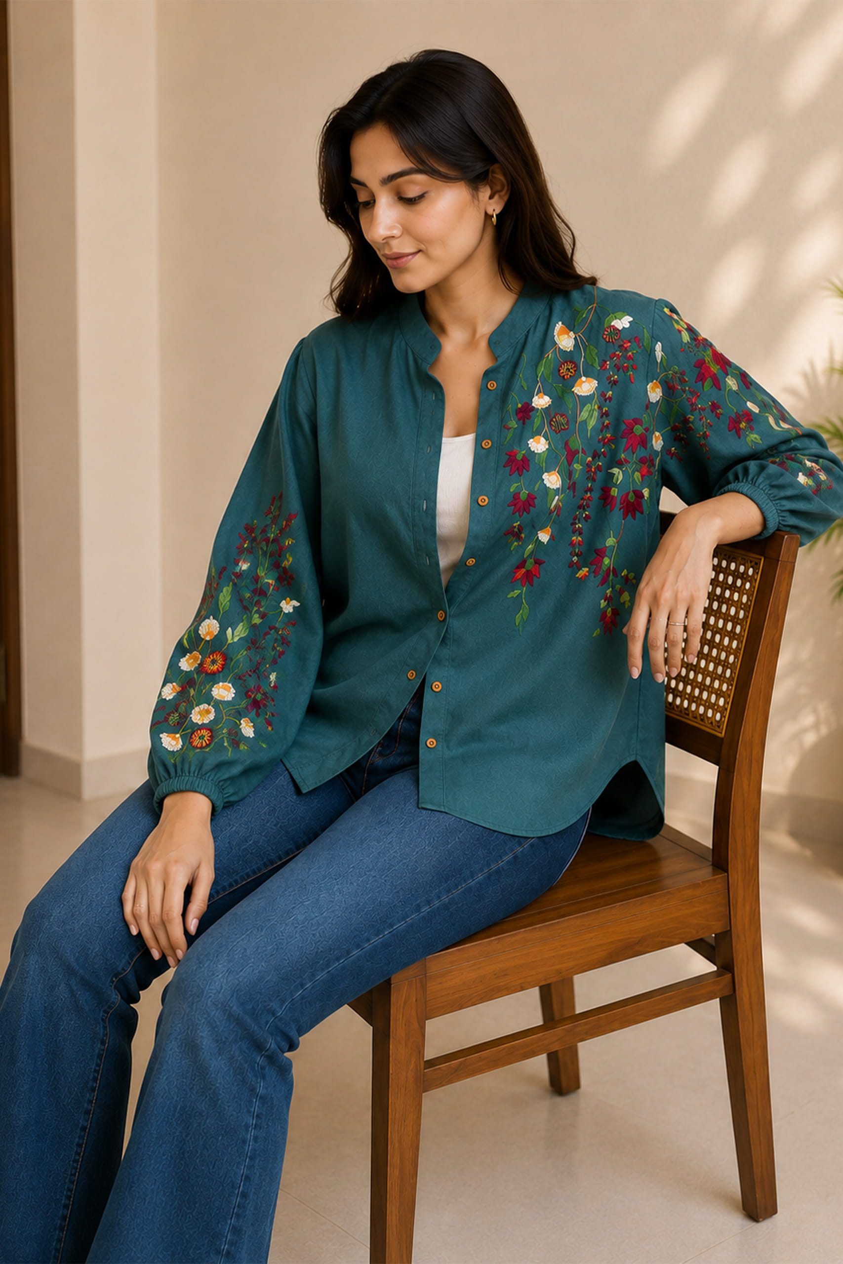 Bespoke Emerald Bloom - Image 3
