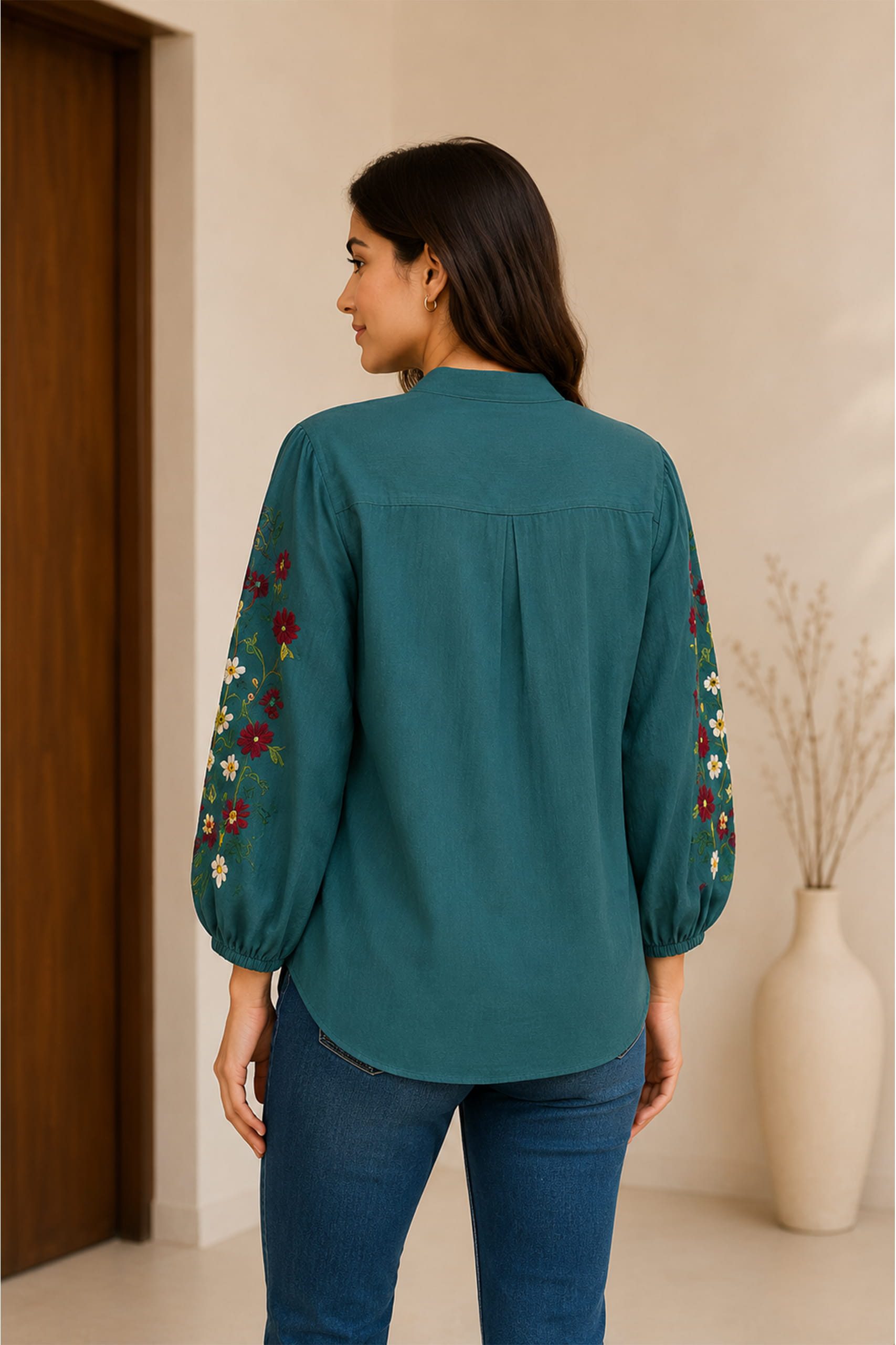 Bespoke Emerald Bloom - Image 4