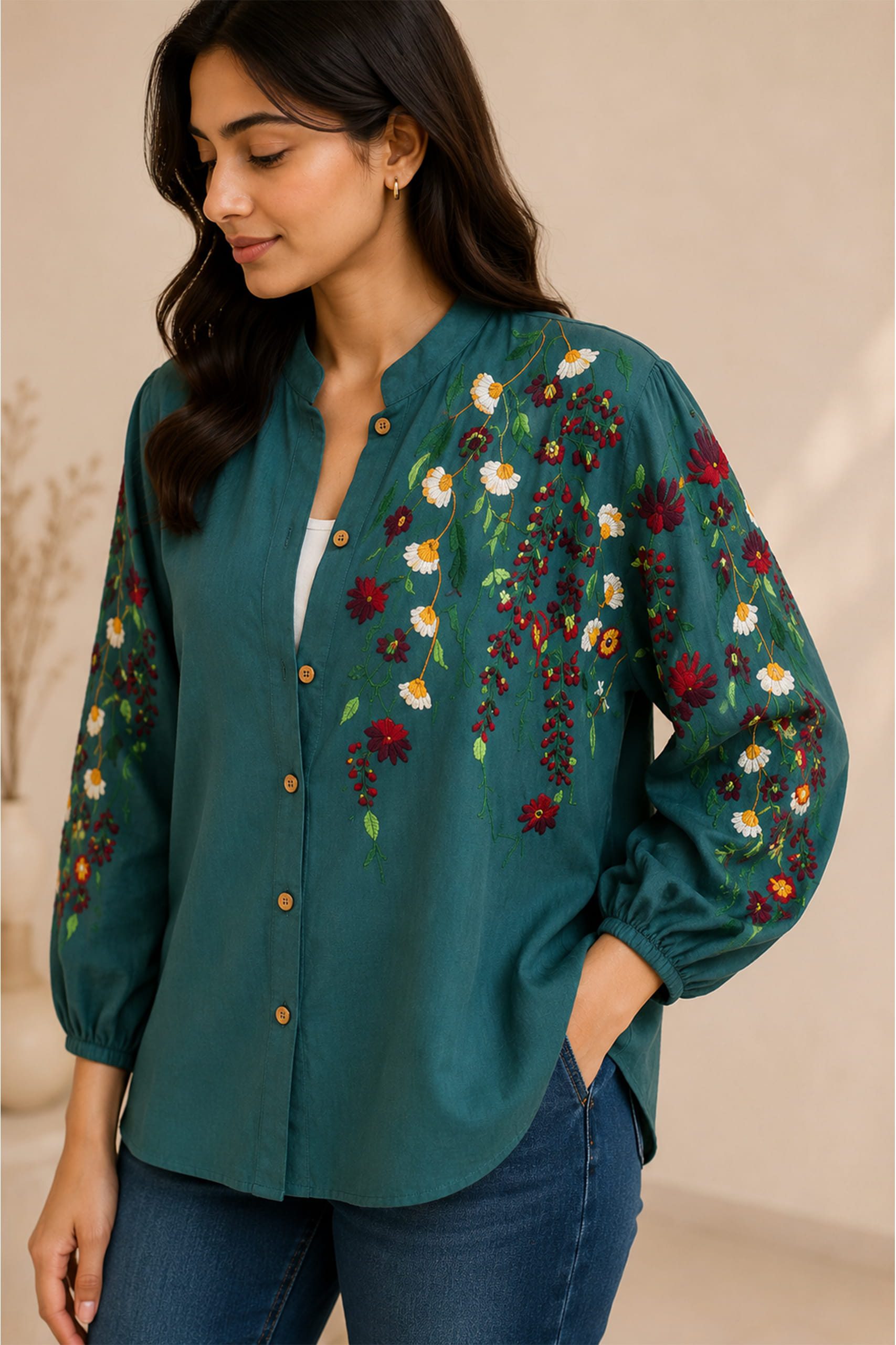 Bespoke Emerald Bloom