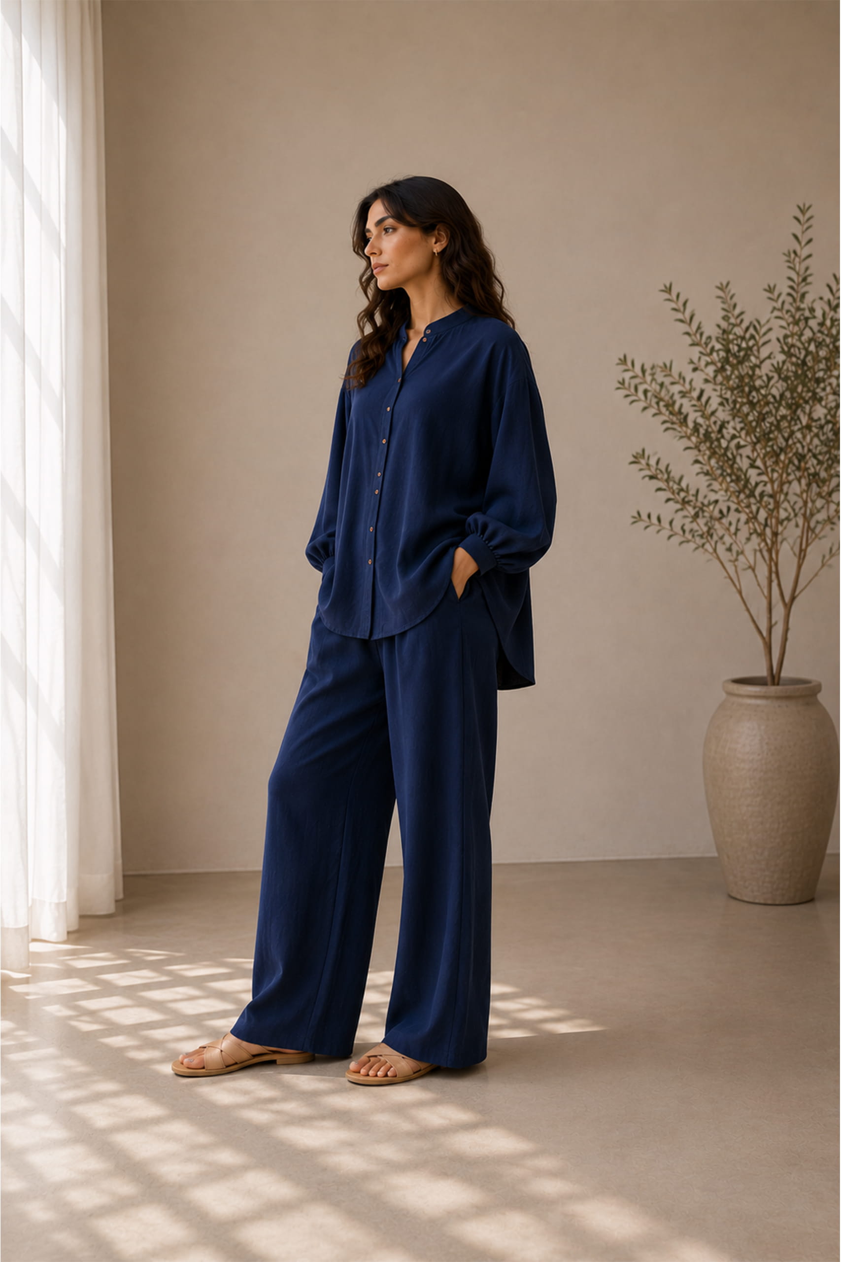 The Navy Muse Co-ord Set - Image 4