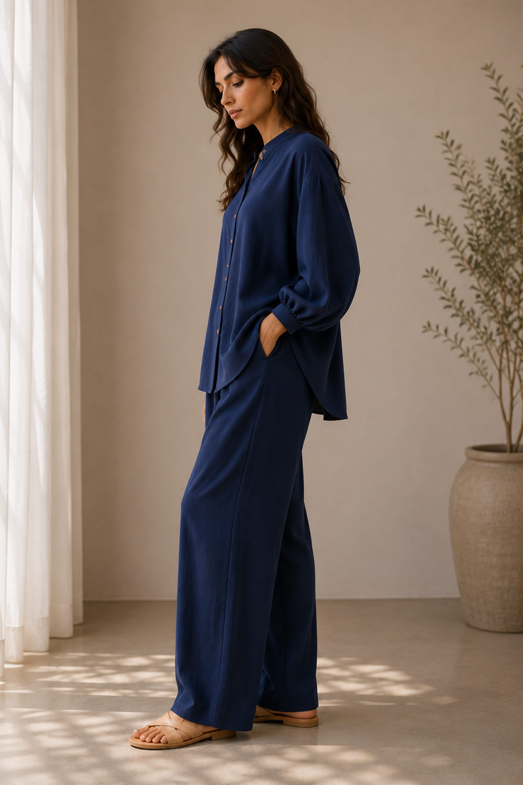 The Navy Muse Co-ord Set - Image 2