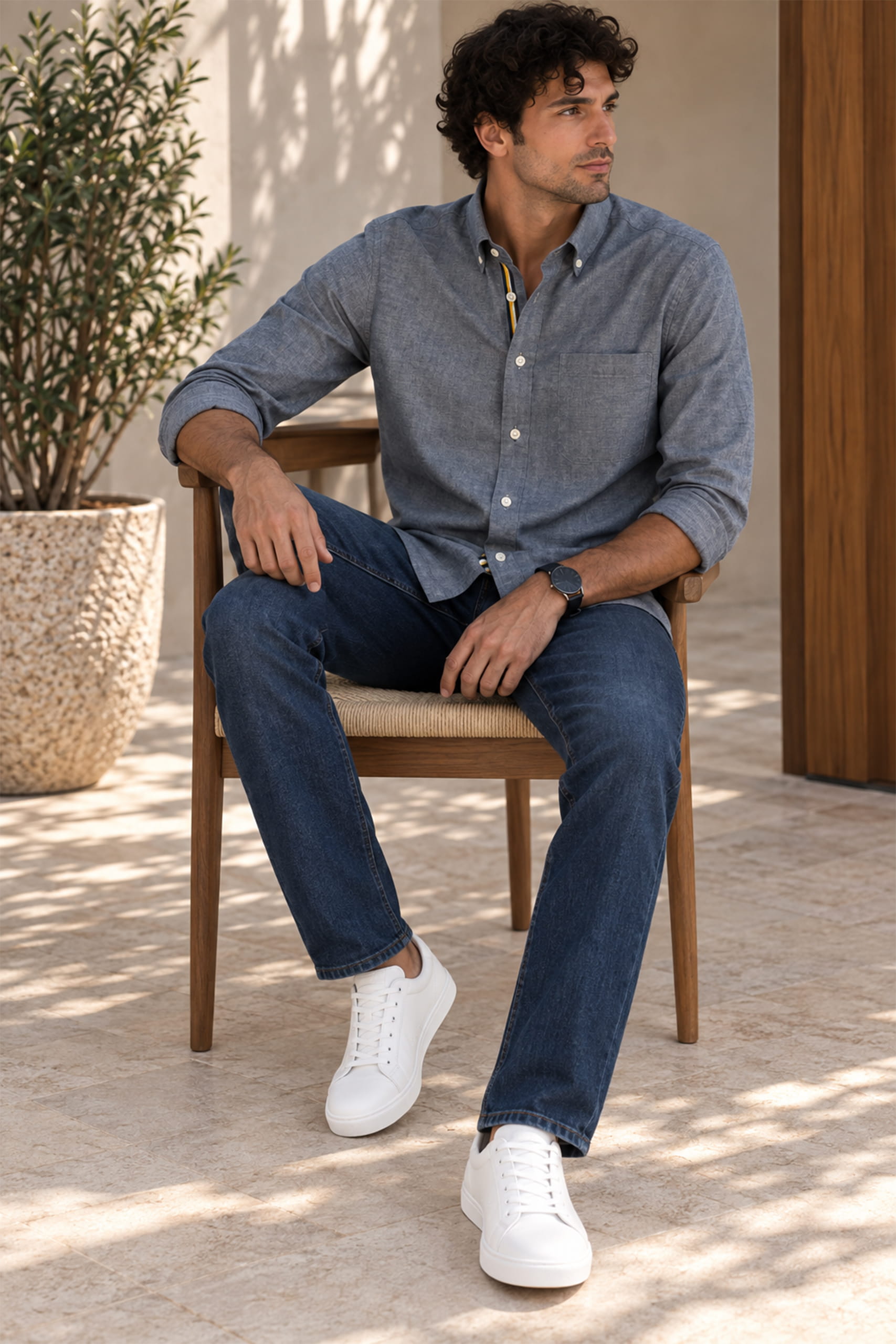 The Denim Blue Shirt
