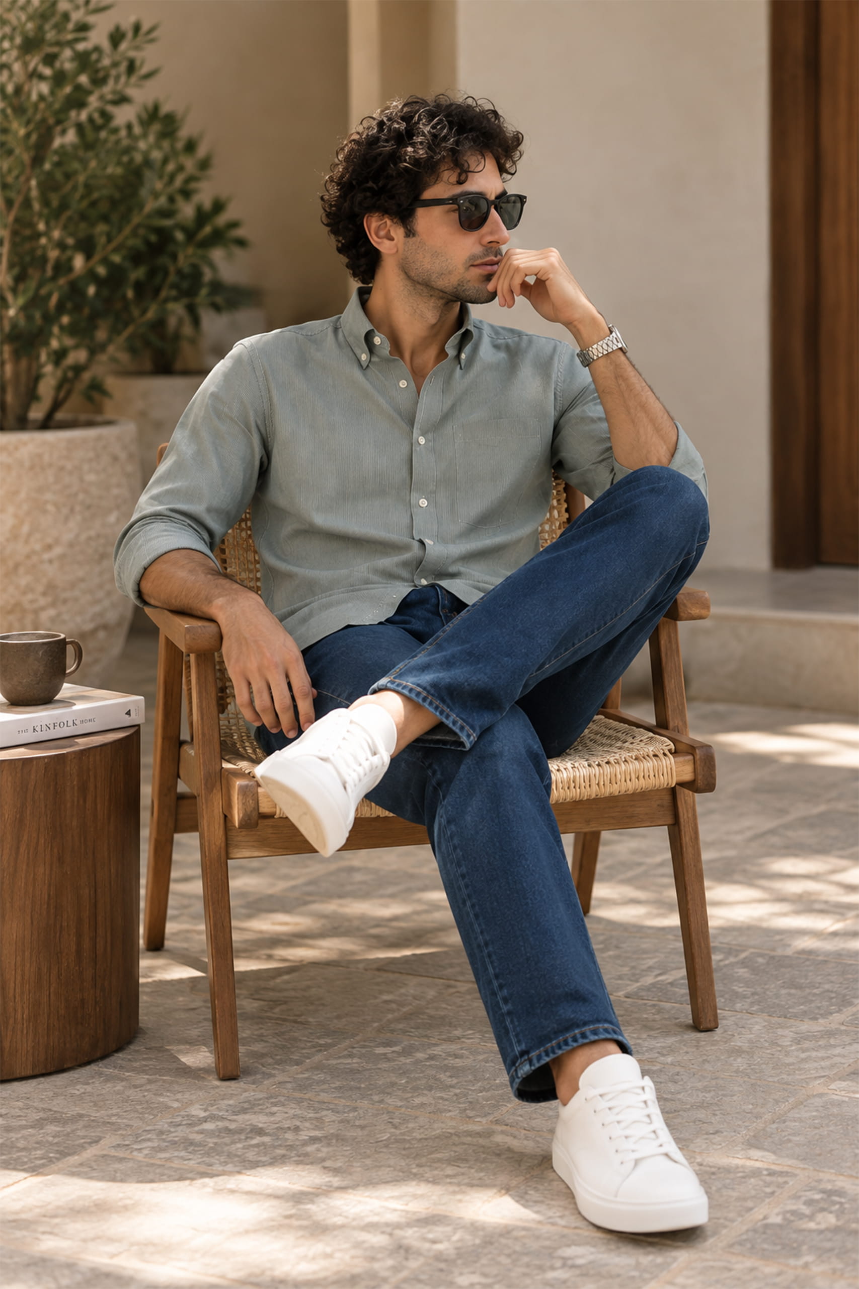 The Essential Sage Shirt - Image 2