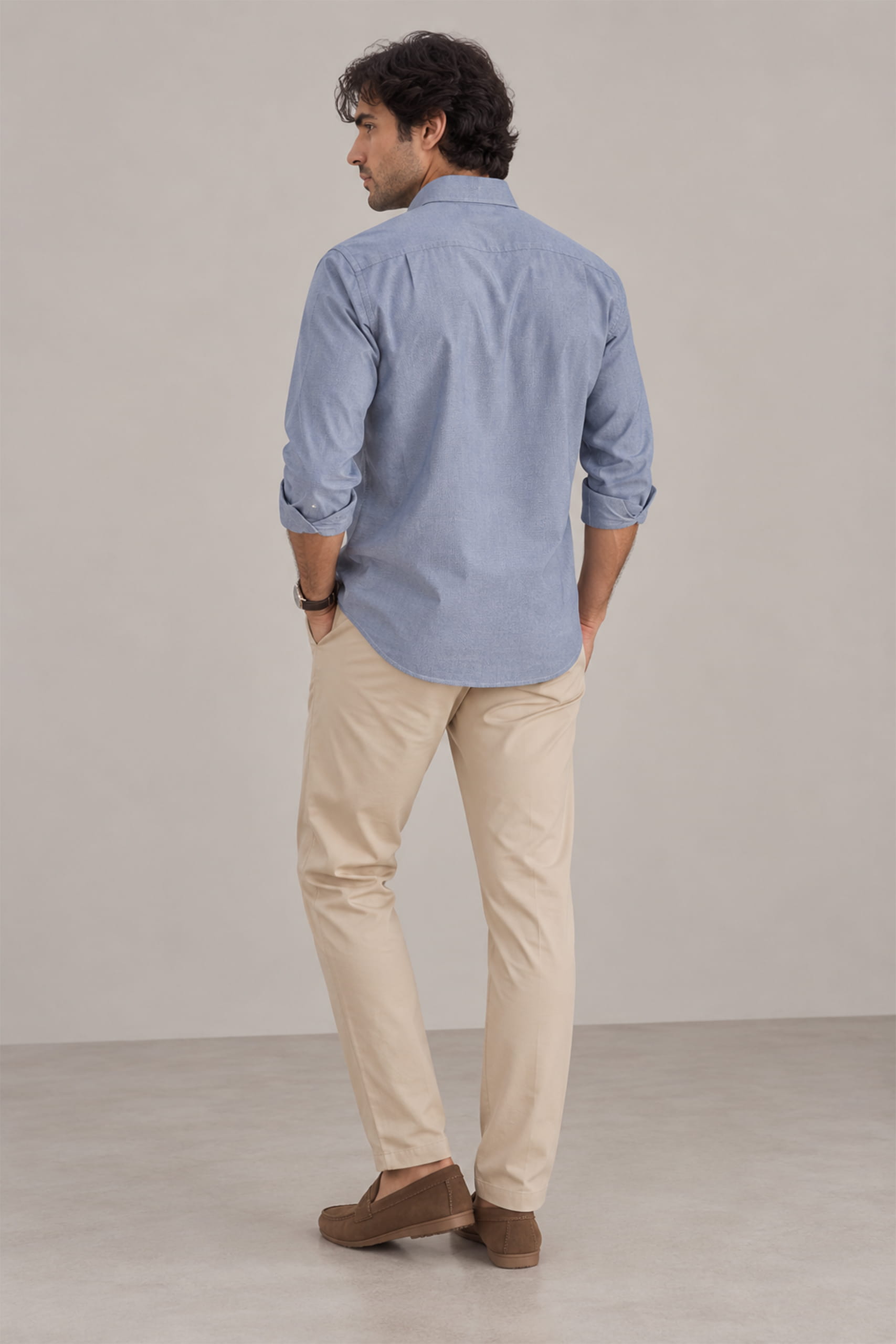 Slate Blue Shirt - Image 4