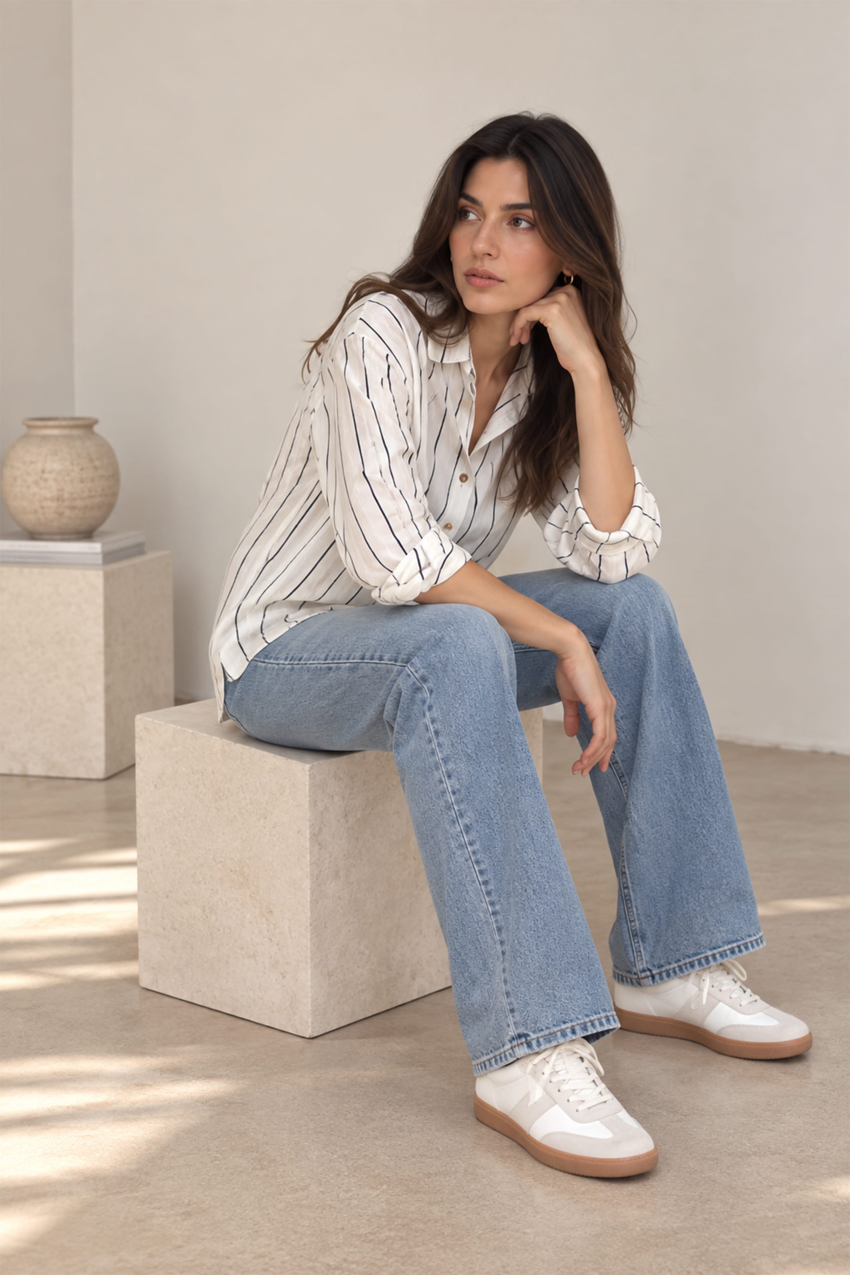 Harbor Stripe Shirt - Image 2