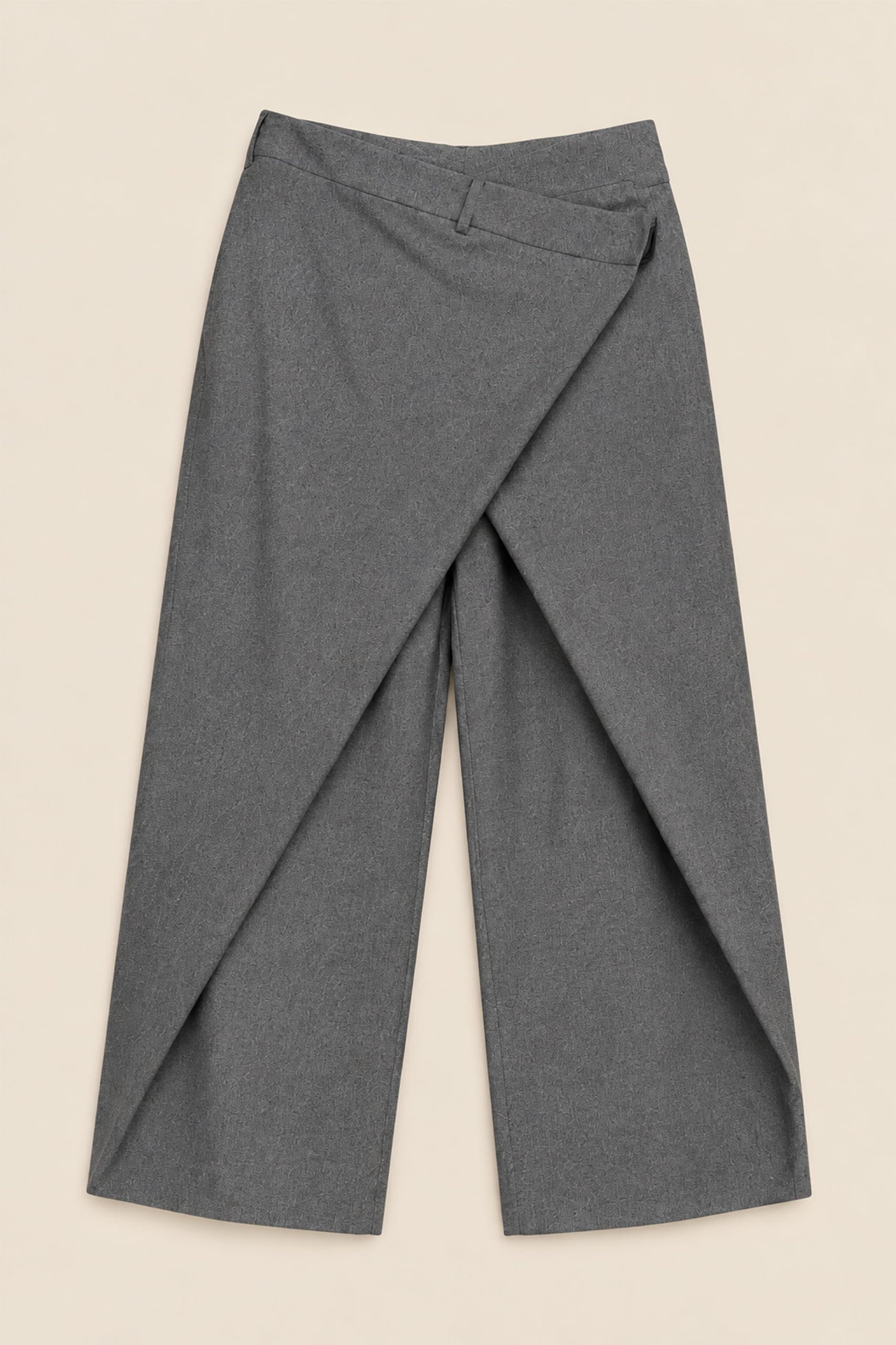 Slate Wrap Trousers